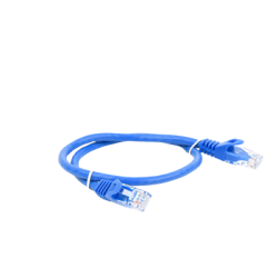 Cable de parcheo UTP Cat6 - 0.5 m - azul