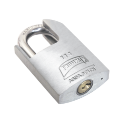 Candado Metálico Robusto para Puertas / Llave PH-52 para 5 pernos de combinación / Diseño Anti-palanca con Gancho Protegido.