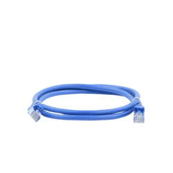Cable de parcheo UTP Cat6 - 1 m - azul 