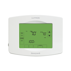 Termostato Touchpro inalambrico, para el control de clima, se integra a soluciones LUTRON RadioRa2/RA2 Select.