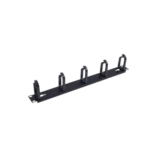 Organizador de Cables con 5 anillos, 1U, 19