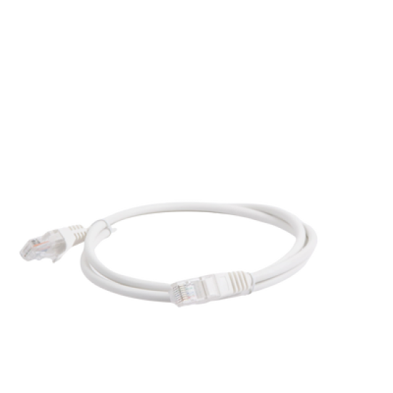 Cable de parcheo UTP Cat5e - 1 m - blanco