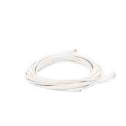 Cable de Parcheo Slim UTP Cat6A - 5 m Blanco, Diámetro Reducido (28 AWG)