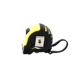 Flexometro anti impacto de 5 metros, cinta ancha con boton de freno.