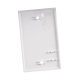 Placa de Pared Ciega Universal, Color Blanco
