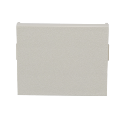 Módulo de tapa ciega (Inserto Ciego), de 1/2, Color Blanco Mate, 1 Pieza