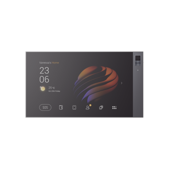 Pantalla táctil Hub controlador integrable con sistemas de automatización compatible con múltiples marcas. Conexión Wifi y Ethernet