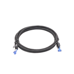 Cable Ethernet Cat8 CLASSâ… F/FTP Redondo con Malla de Nylon 2 Metros