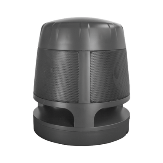 Altavoz para exteriores de 6.5 in | 360 grados | 3 tweeters | 8 ohms | 70V/100V | conmutables