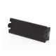 Placa ciega color negro para Distribuidor de Fibra Óptica LP-ODF-8024