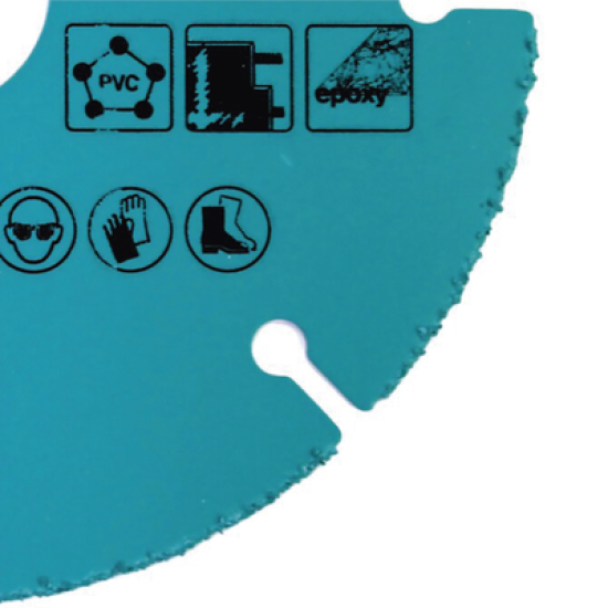 Disco de carburo de tugsteno 4 1/2