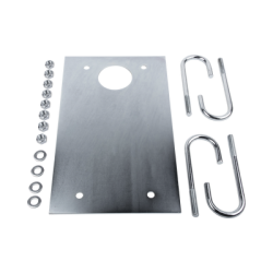 Base para Barrera FAAC640 y FAAC642 Inoxidable