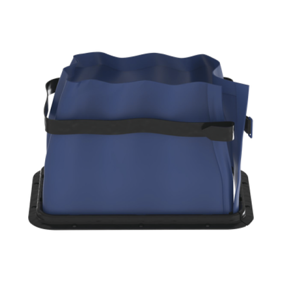 Accesorio de Sellado de Aire Cool Boot®, Para Entradas de Cable por Piso Falso, Con retardante de llama y disipador electrostático, de 304.8 x 203.2 mm 