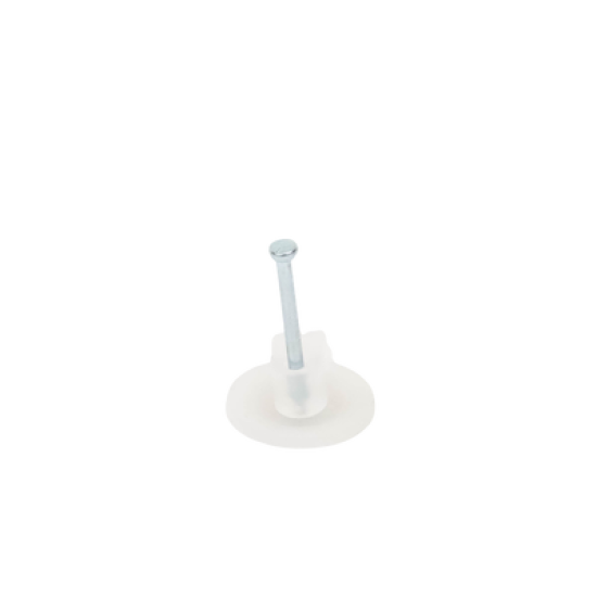 Grapa para cable plano de 5mm color transparente (100pzs) (3209-00100)
