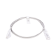 Cable de Parcheo Slim UTP Cat6 - 1 metro, Gris, Diámetro Reducido (28 AWG)