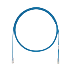 Cable de Parcheo UTP Cat6A, CM/LSZH, Diámetro Reducido (28AWG), Color Azul, 3ft