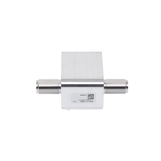 Protector RF Coaxial de Banda Ancha 100 a 512 MHz Para Combinadores Con Conectores N Hembra