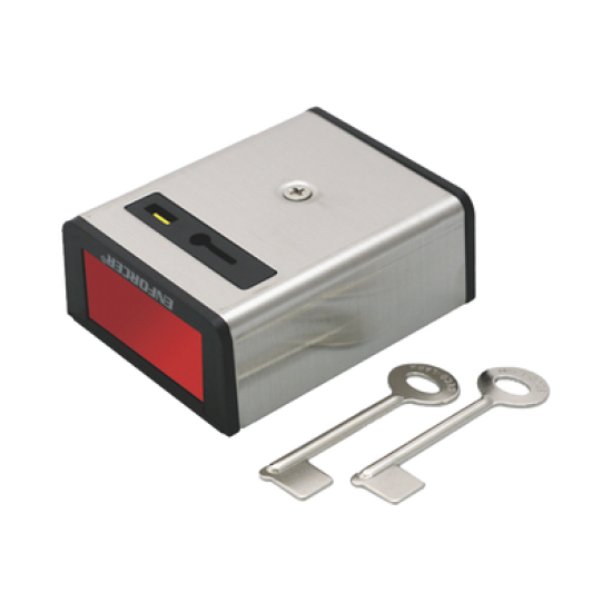 Botón de Pánico Enclavado / Restablecimiento Manual con Llave / Normalmente Abierto / Cubierta Metálica / 