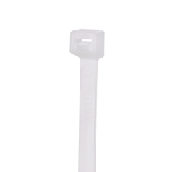 Cincho de Nylon 6.6 StrongHold™, 370mm largo x 3.6mm ancho, Color Natural, Plenum, Paquete de 100pz