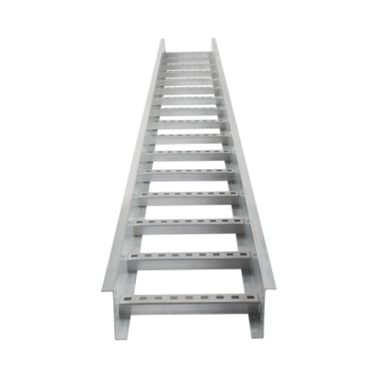 Escalera de Aluminio Portacables / Perfil Z / Peralte 3 1/4