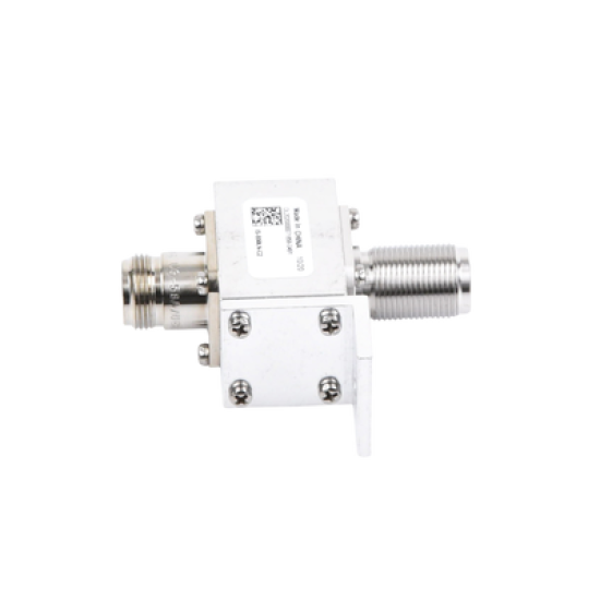 Protector RF Coaxial Para 10 - 1000 MHz de Ceja Frontal y Conectores N Hembra en Ambos Lados, 50 Ω