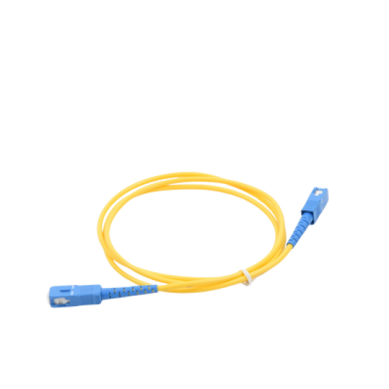 Jumper de Fibra Óptica Monomodo SC/SC Simplex de 1 metro 