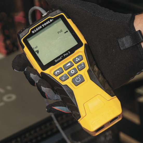 Probador Scout™ Pro 3 con kit de transmisores remotos Test-n-Map™ (Inspección PoE)