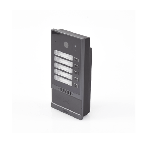 Videoportero SIP i63, 2 relevadores con 5 botones de marcación rápida, anti-vandálico, IP66 y IK07, PoE