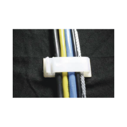 Clip Organizador de Cables Auto-Adherible Diseñado Para Sujetar y Organizar Cables Sin Necesidad de Perforar Muros, Paquete con 5 Piezas, (3501-01001)