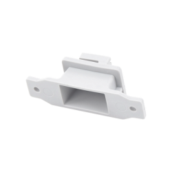 Aislador de Paso GRIS reforzado para cercos eléctricos, resistente al clima extremoso