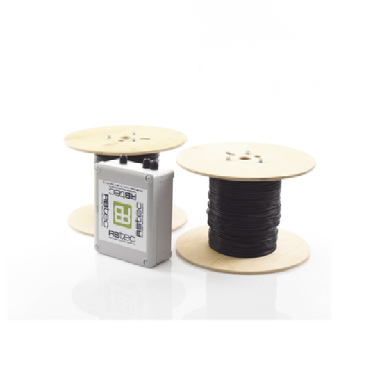 MICALERT Cable Sensor para Paredes, Rejas Rigidas o barandales / 2 zonas de 305 metros / 610 Metros de Protección Total/Tarjeta LPU400/Calibración via software