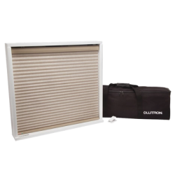 Demo de persiana Lutron / portátil, ideal para realizar presentaciones con sus clientes.