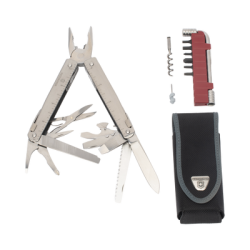 Navaja Victorinox Multiherramienta con 37 funciones. Incluye Funda de Nailon y Accesorio Bit