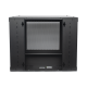 Gabinete de Pared con Puerta Perforada, 635mm de Profundidad, 9U Rack de 19'', Acero Reforzado