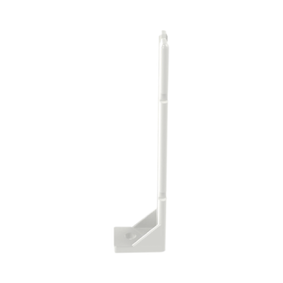 Sujetador-Separador Pan-Post de Nylon 6.6, Para Fijación de Mazos de Cables con Cinchos, Uso Interior, Color Natural, 1 Pieza