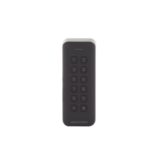 Lector de Tarjetas PROX EM y Contraseñas / Exterior IP65 / Wiegand / Compatible con Cualquier Panel / PERFIL DELGADO y ESTETICO / Indicador LED