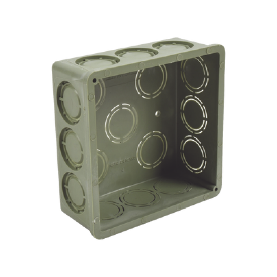  Caja Cuadrada  de 1/2