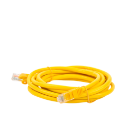 Cable de parcheo UTP Cat6 - 3.0m. - Amarillo