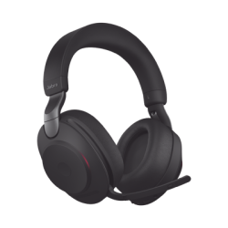 Jabra Evolve2 85, Auricular stereo versión UC con cancelación de ruido activa, dongle USB-A indicador de ocupado (Busylight)(28599-989-999)