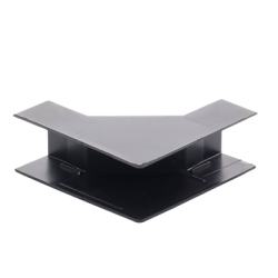 Esquinero Interior Color Negro de PVC Auto Axtinguible, Para Canaleta TMK-1720-N-CC (5220-02003)