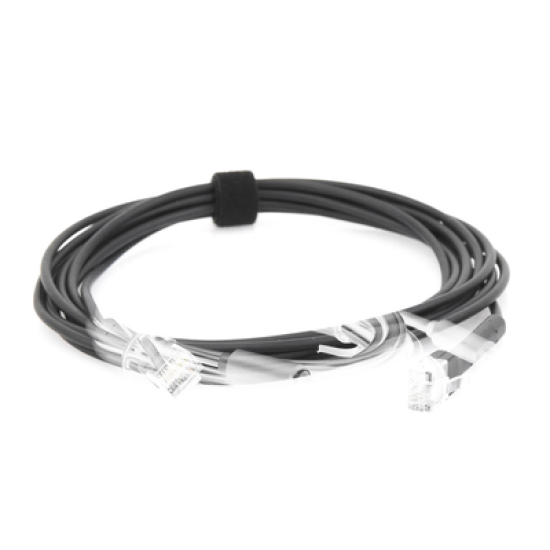 UniFi Ethernet Patch Cable Cat6 de 3 m, color negro