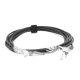 UniFi Ethernet Patch Cable Cat6 de 3 m, color negro