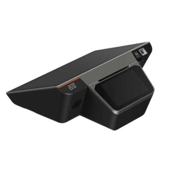 Terminal de Escritorio Inteligente SUNMI D3 MINI / Procesador Qualcomm Hexa-Core 2.4 GHz / 3 GB RAM + 32 GB ROM / Pantalla Principal 10.1