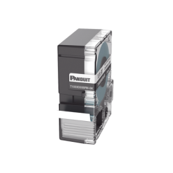  Casete de Etiquetas de Poliéster de Cinta Continua, Color Negro Sobre Blanco, Uso Interior/Exterior, 24 mm (1 in) de Ancho x 9.1 Metros de Largo