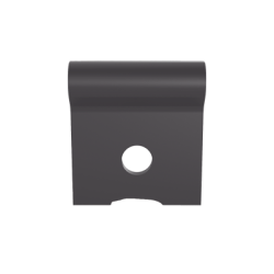 Soporte de Pared para Instalación Vertical de Charola Wire Basket, Color Negro