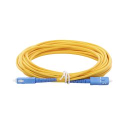 Jumper de Fibra Óptica Monomodo SC/UPC-SC/UPC Simplex de 6 metro, 3mm