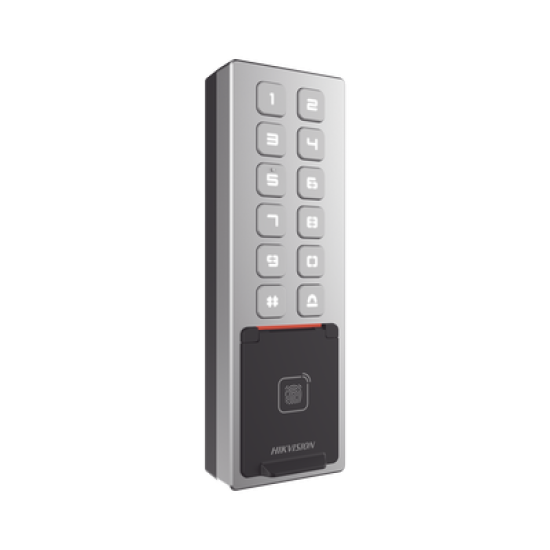 Teclado Exterior WiFi Antivandálico IP65 & IK08 / Administrable en la Nube / Alta y Baja de Passwords Remotamente con Horarios / Acceso por PIN, Tarjeta MIFARE, Huella y Tarjeta Virtual Bluetooth