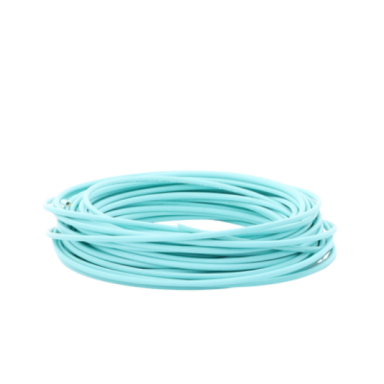 Cable de Fibra Óptica Multimodo OM3 50/125, 12 hilos, para Interior, Tight Buffer 900µm, OFNR Riser, Dieléctrica, Precio Por Metro