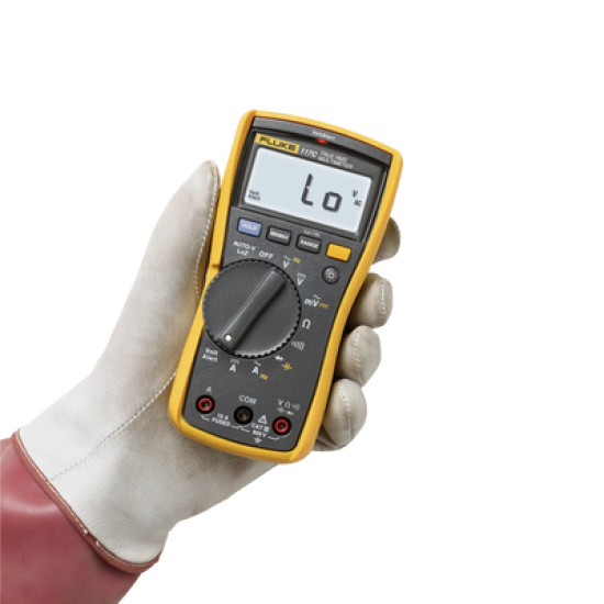 Multímetro Digital para Electricista, con Detector de Voltaje sin Contacto, Uso con Voltaje Máximo de 600 V, Pantalla LED Retroiluminada