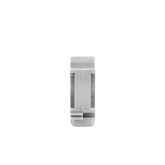 Soporte de presión (Abrazadera), PVC Auto-extinguible, abierto para tubería de 20 mm